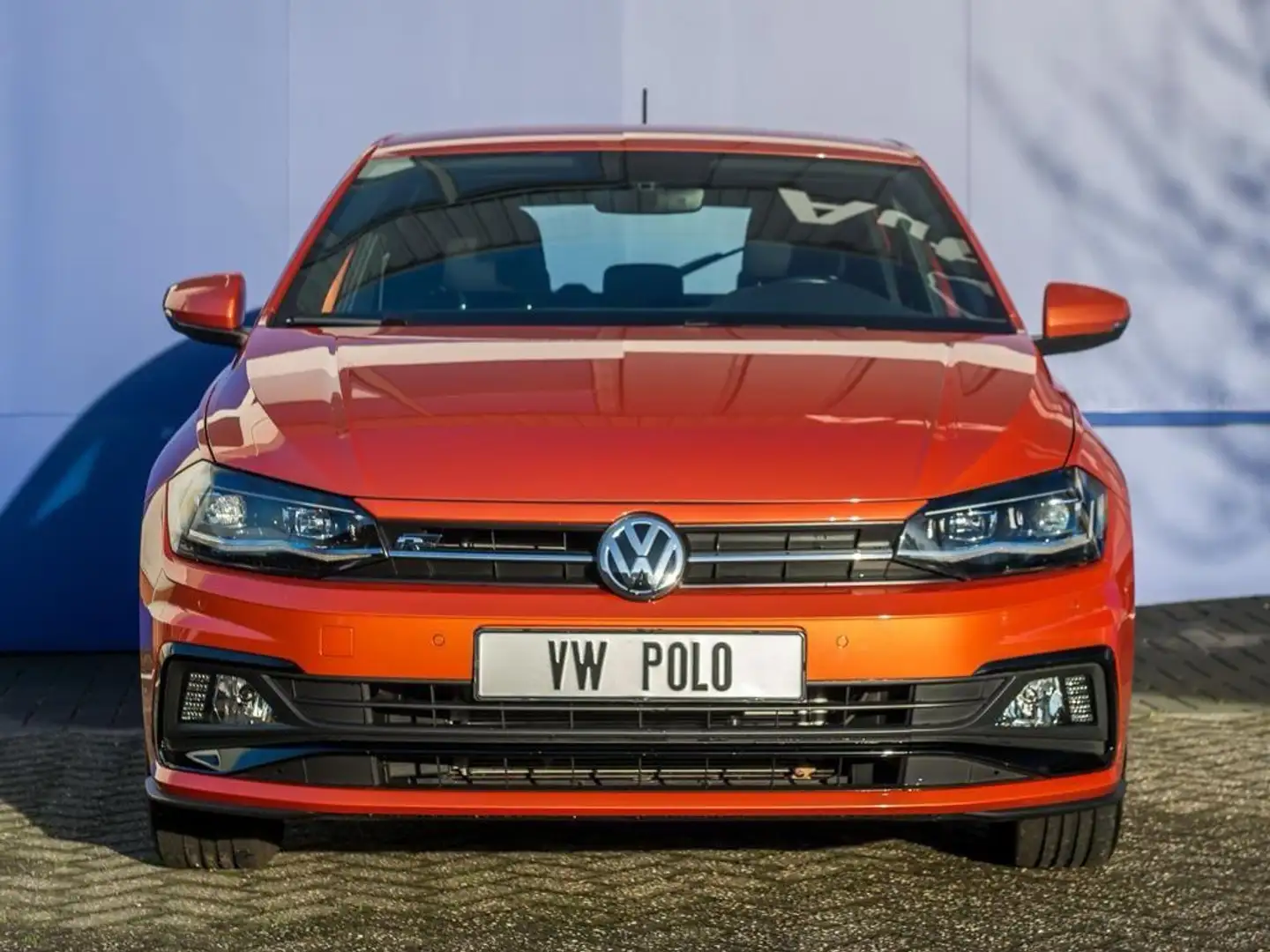 Volkswagen Polo Polo 1.0 TSI R-Line LED Oranje - 1