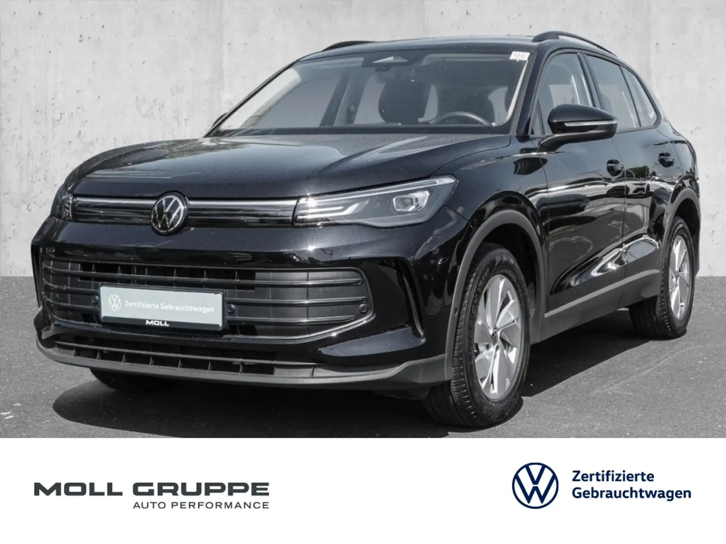 Volkswagen Tiguan 1.5 eTSI DSG NAVI PARKASS PDC SPURH KAM Czarny - 1