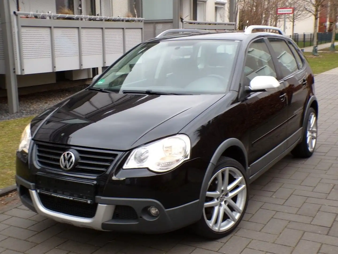 Volkswagen Polo IV CrossPolo/Klima/Sitzheizung/Sportlenkrad Schwarz - 1
