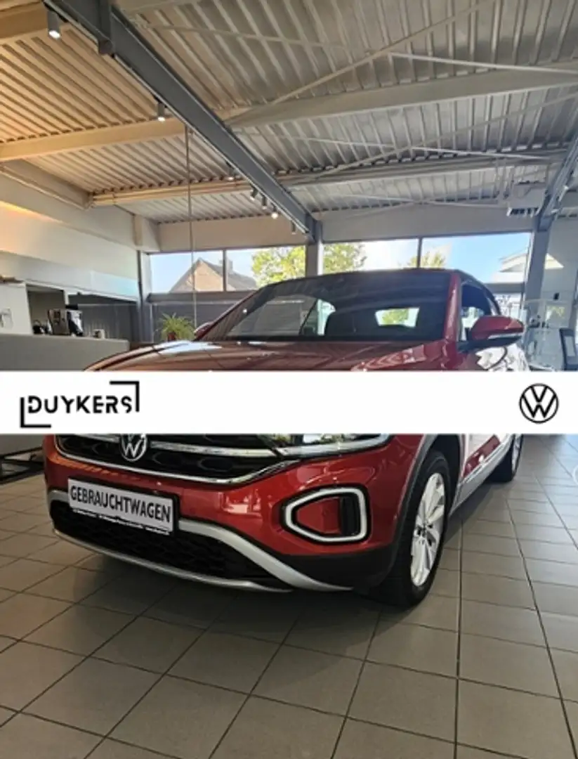 Volkswagen T-Roc Cabriolet 1.0 TSI Style NAVI RFK Rouge - 1