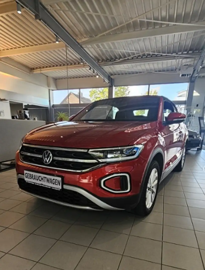 Volkswagen T-Roc Cabriolet 1.0 TSI Style NAVI RFK Rouge - 2