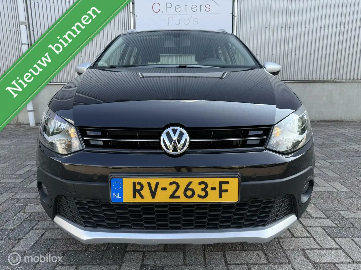 Volkswagen Polo Cross 1.2 TSI Highline 2016 / Stoelverwarming / Cruiseco Schwarz - 2