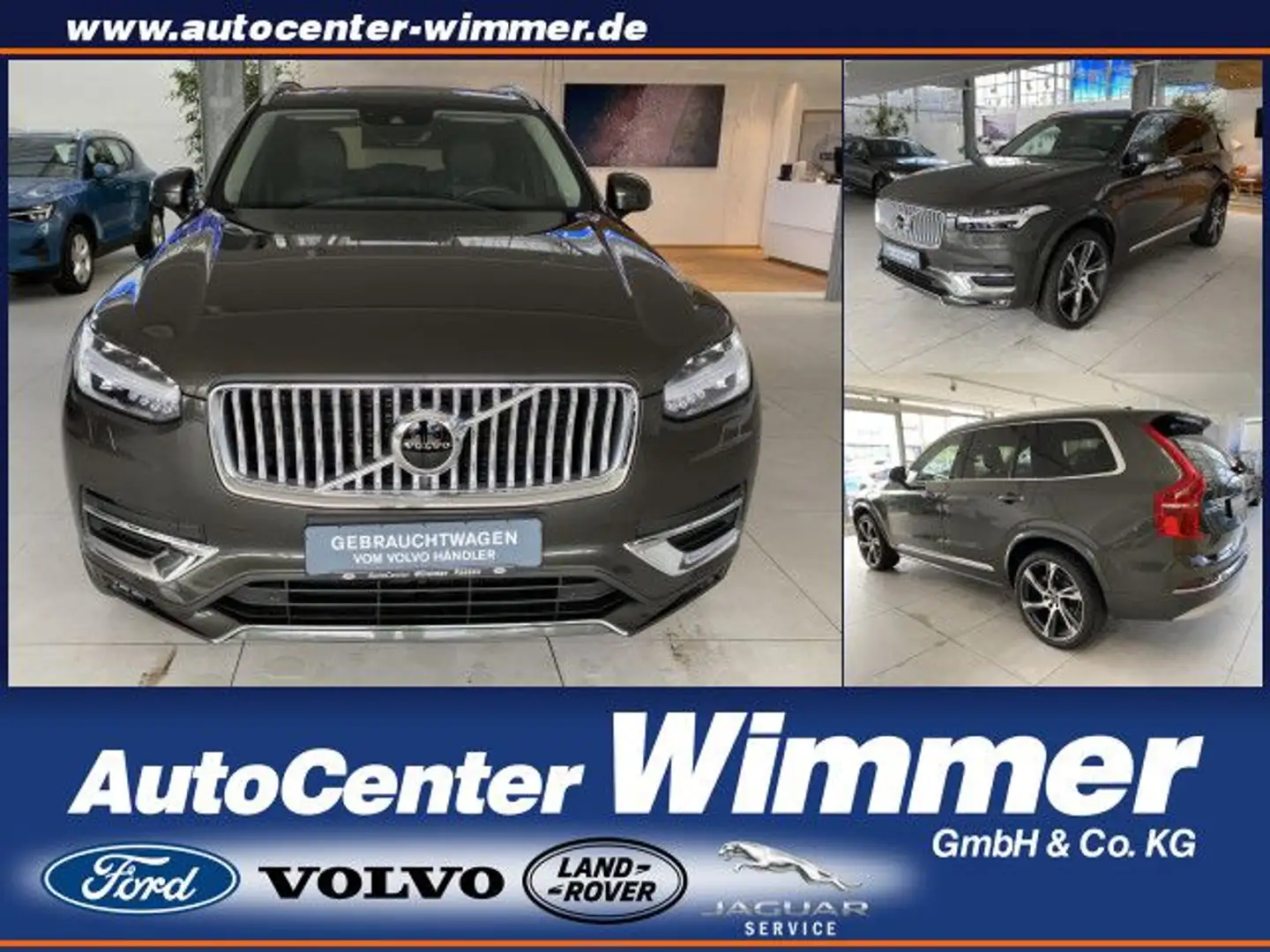 Volvo XC90 B5 D AWD Inscription BW+Licht+Standheizung u Grau - 1