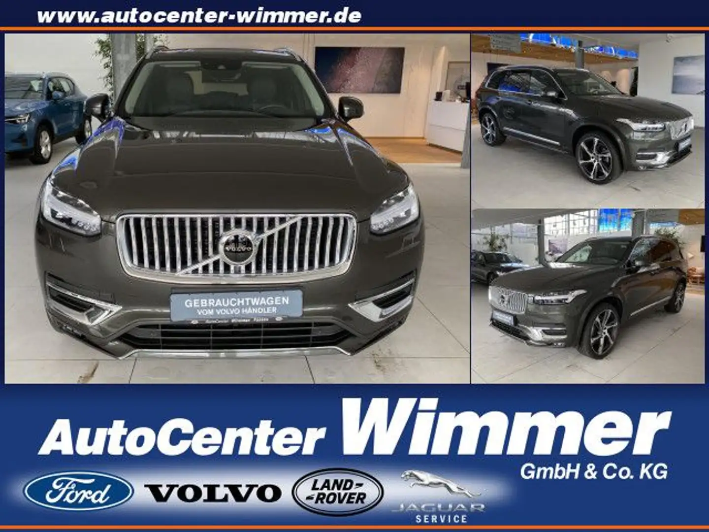 Volvo XC90 B5 D AWD Inscription BW+Licht+Standheizung u Grau - 1