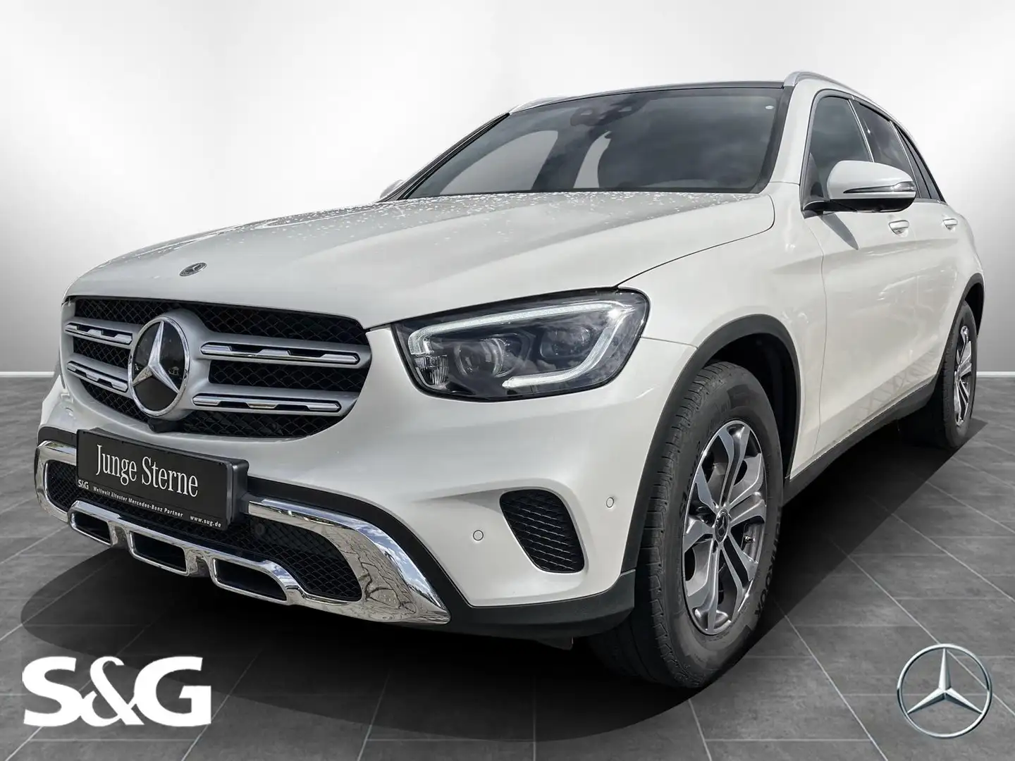 Mercedes-Benz GLC 200 4M MBUX+360°+Pano+AHK+M-LED+17Zoll Wit - 1