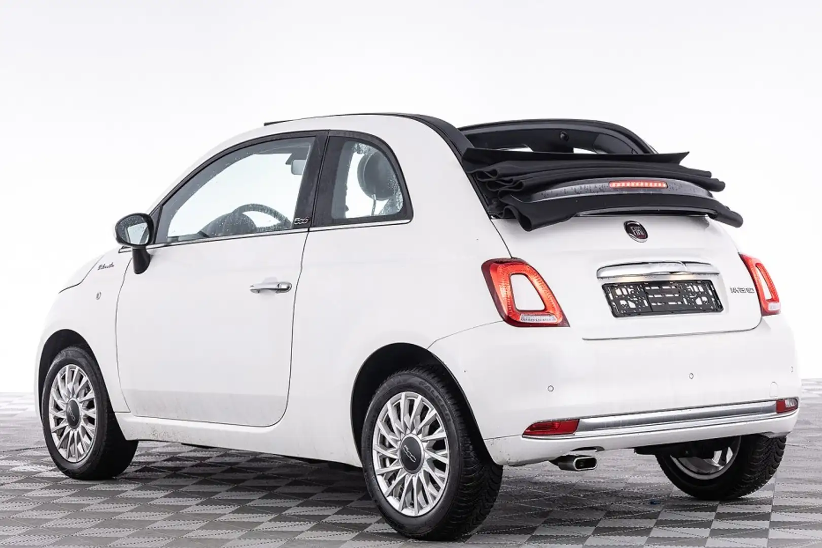 Fiat 500C 1.0 GSE Hybrid Dolcevita | AIRCO | Mistlampen | VE Weiß - 2