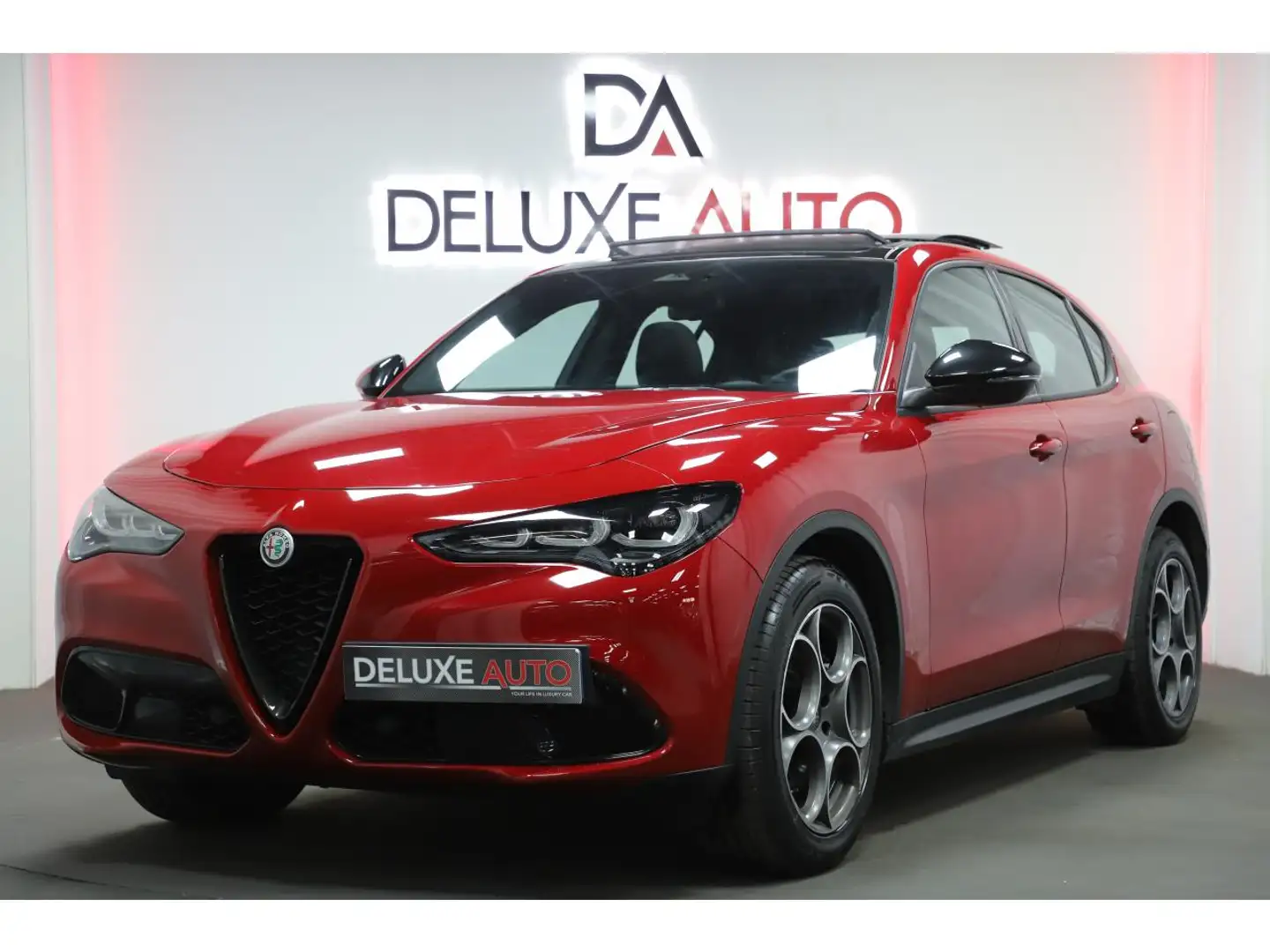 Alfa Romeo Stelvio 2.2 D 160 Sprint BVA (2) Rouge - 1