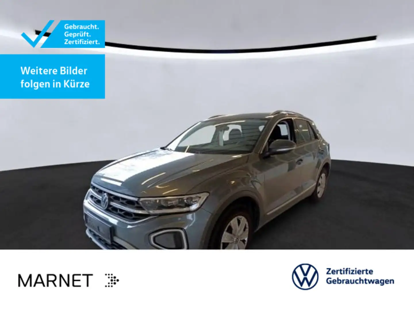 Volkswagen T-Roc 1.5 TSI DSG Style Navi*AHK*StHzg*El.Heck*K Grau - 1