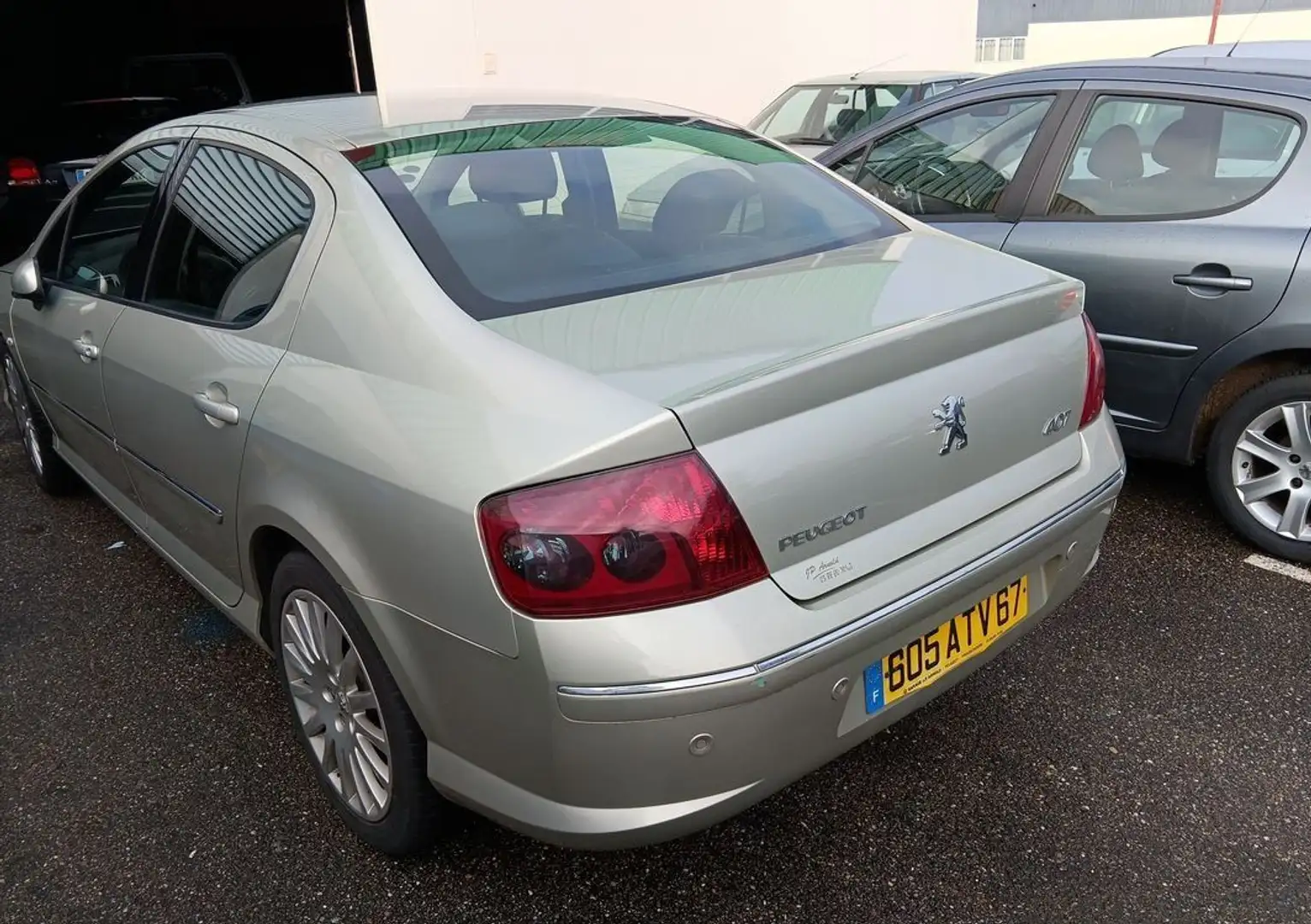 Peugeot 407 Belle 407v6 hd pack feline 2006 boite auto reprise Amarillo - 2