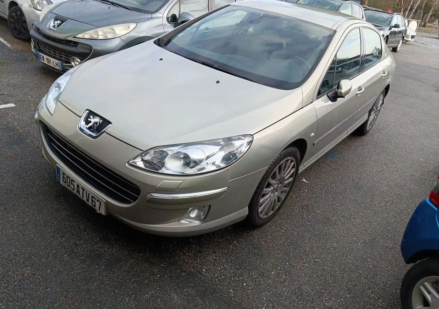 Peugeot 407 Belle 407v6 hd pack feline 2006 boite auto reprise Amarillo - 1
