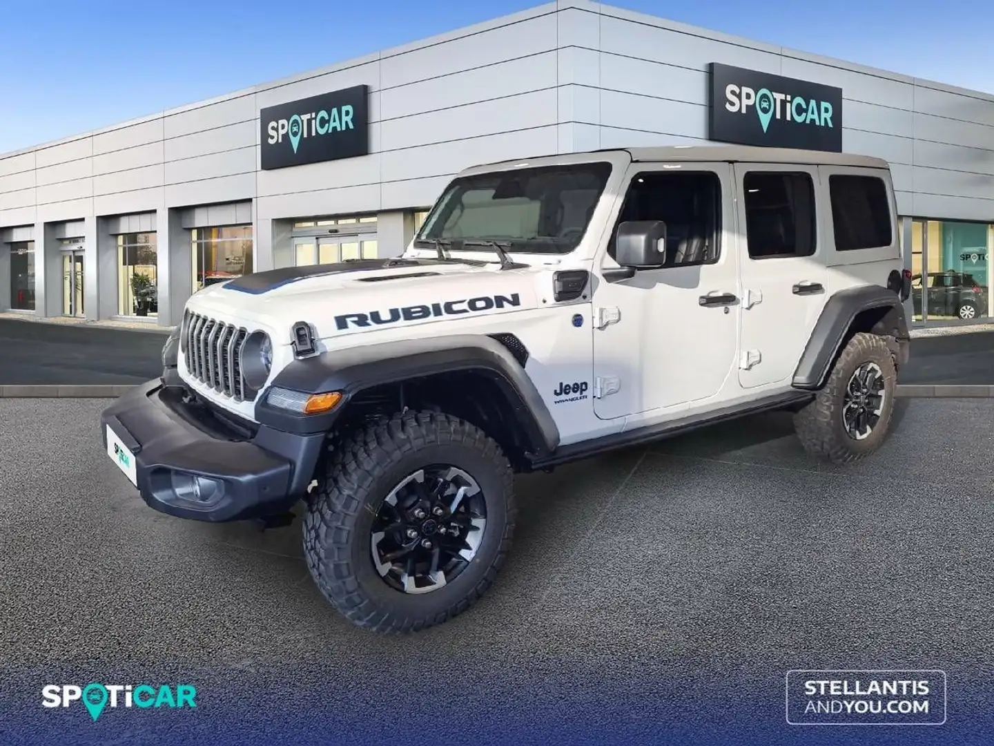 Jeep Wrangler 2.0 280kW (380CV) 8ATX E6D Rubicon Blanco - 1