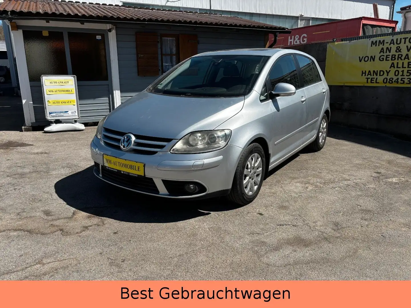 Volkswagen Golf Plus V Comfortline-TÜV 04/26-SCHECKHEFT-TOP Argent - 1