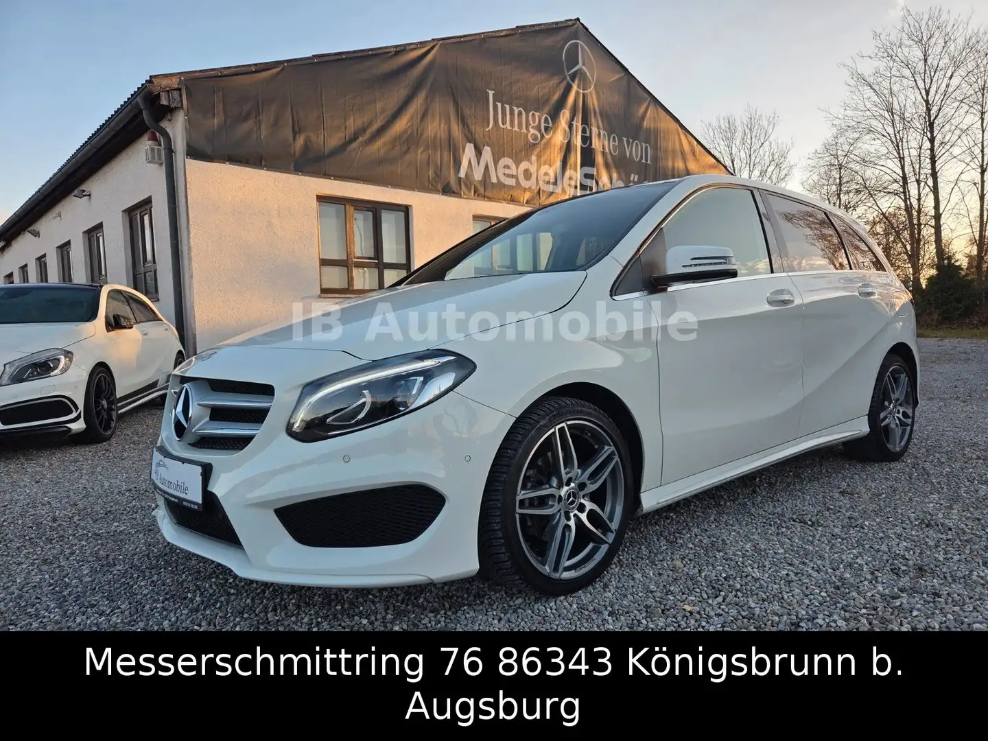 Mercedes-Benz B 200 AMG LINE umkl. Beifahrers*Panorama*LED*AHK Weiß - 1
