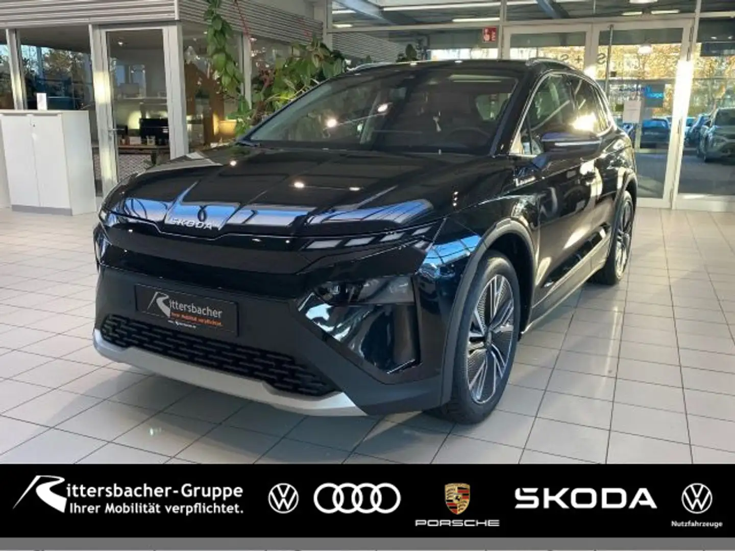 Skoda Elroq 85x 82 kWh Batterie Elektromotor 210 kW 1- Schwarz - 1