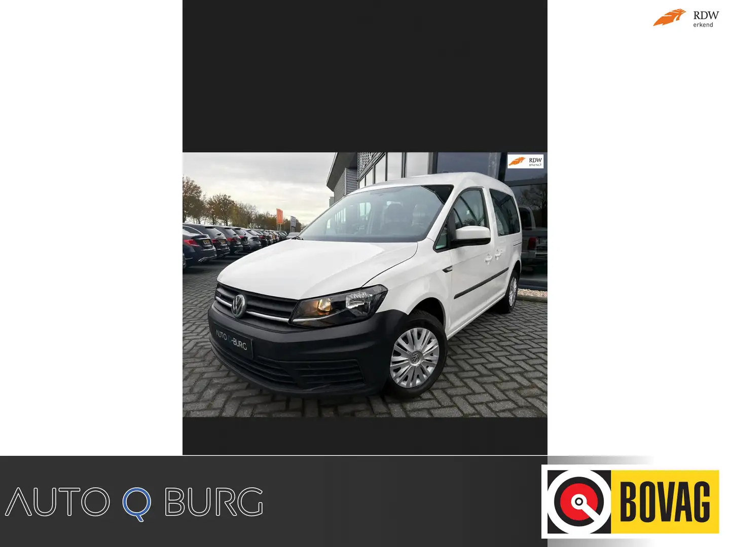 Volkswagen Caddy 1.4 Conceptline | Cruise | Airco | Dubbele schuifd Wit - 1