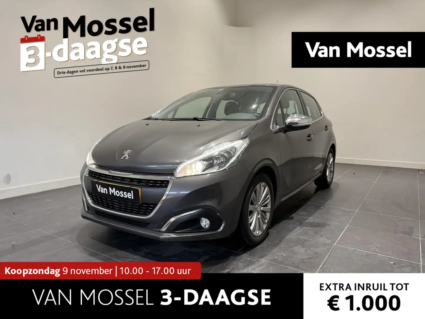 Peugeot 208 1.2 PureTech Allure | Parkeersensoren | Climate Co Gris - 1