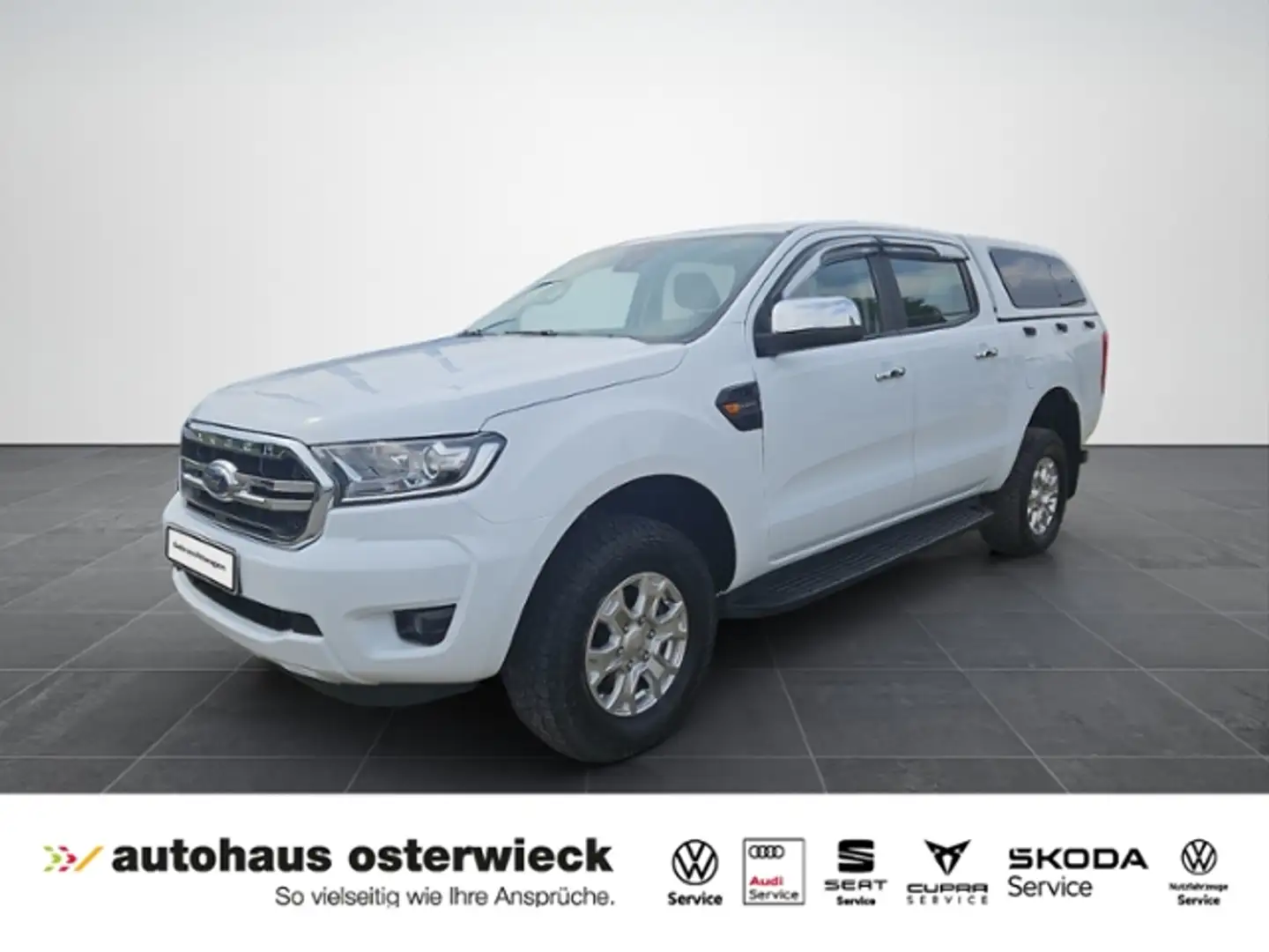 Ford Ranger XLT Doppelkabine 4x4 Hardtop 213 PS Weiß - 1