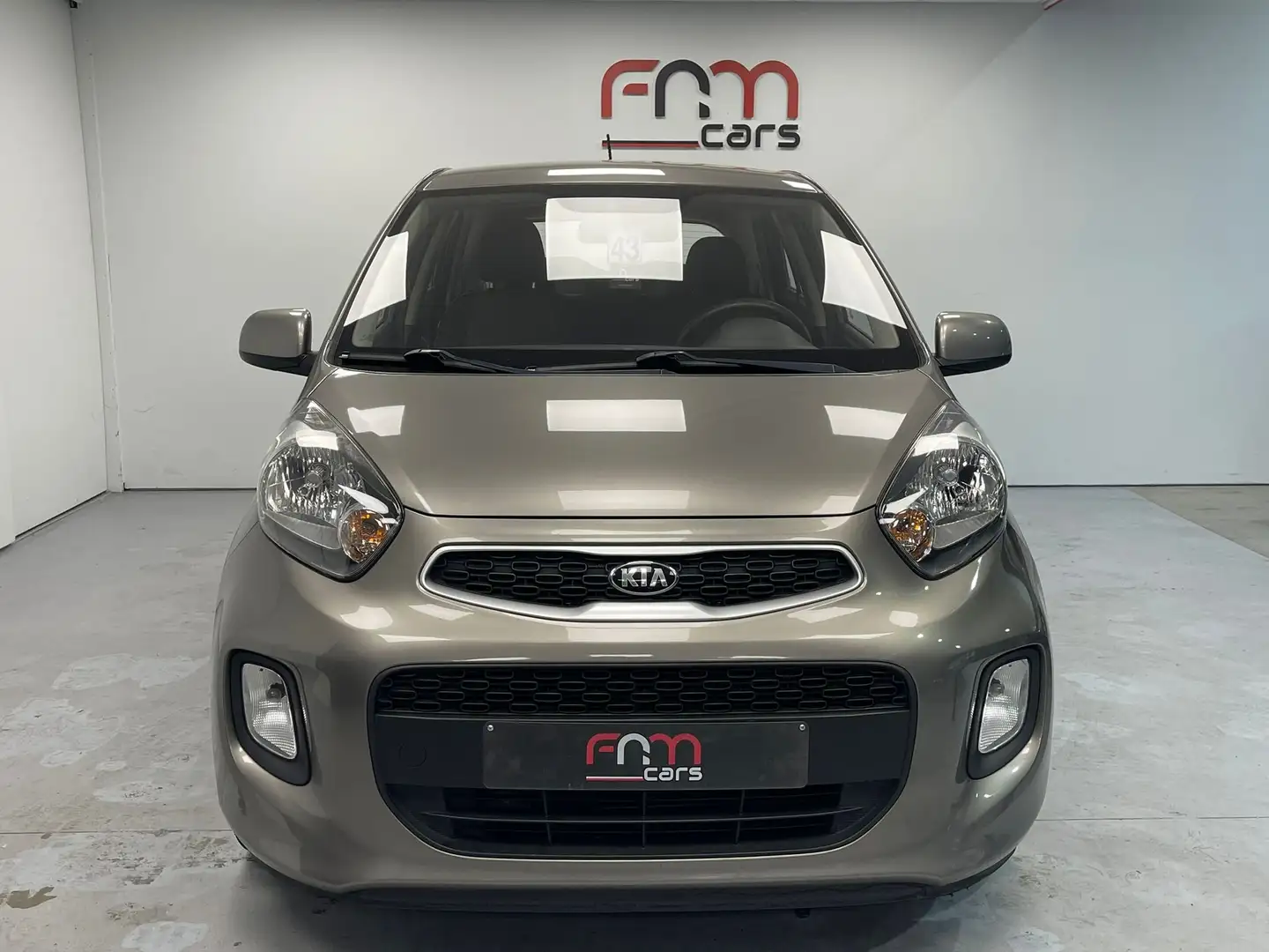 Kia Picanto 1.0i benzine Bwj2016 89.000km Airco Garantie Gris - 2