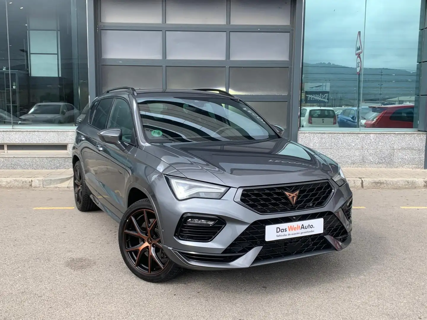 CUPRA Ateca 2.0 TSI VZ 300 DSG 4Drive Gris - 2