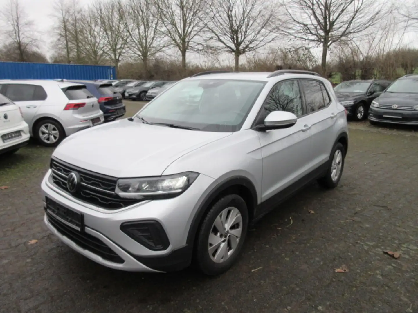 Volkswagen T-Cross Life 1.0 TSI NAVI LED ACC GJR ALU APS SITZHZG KLIM Silber - 1