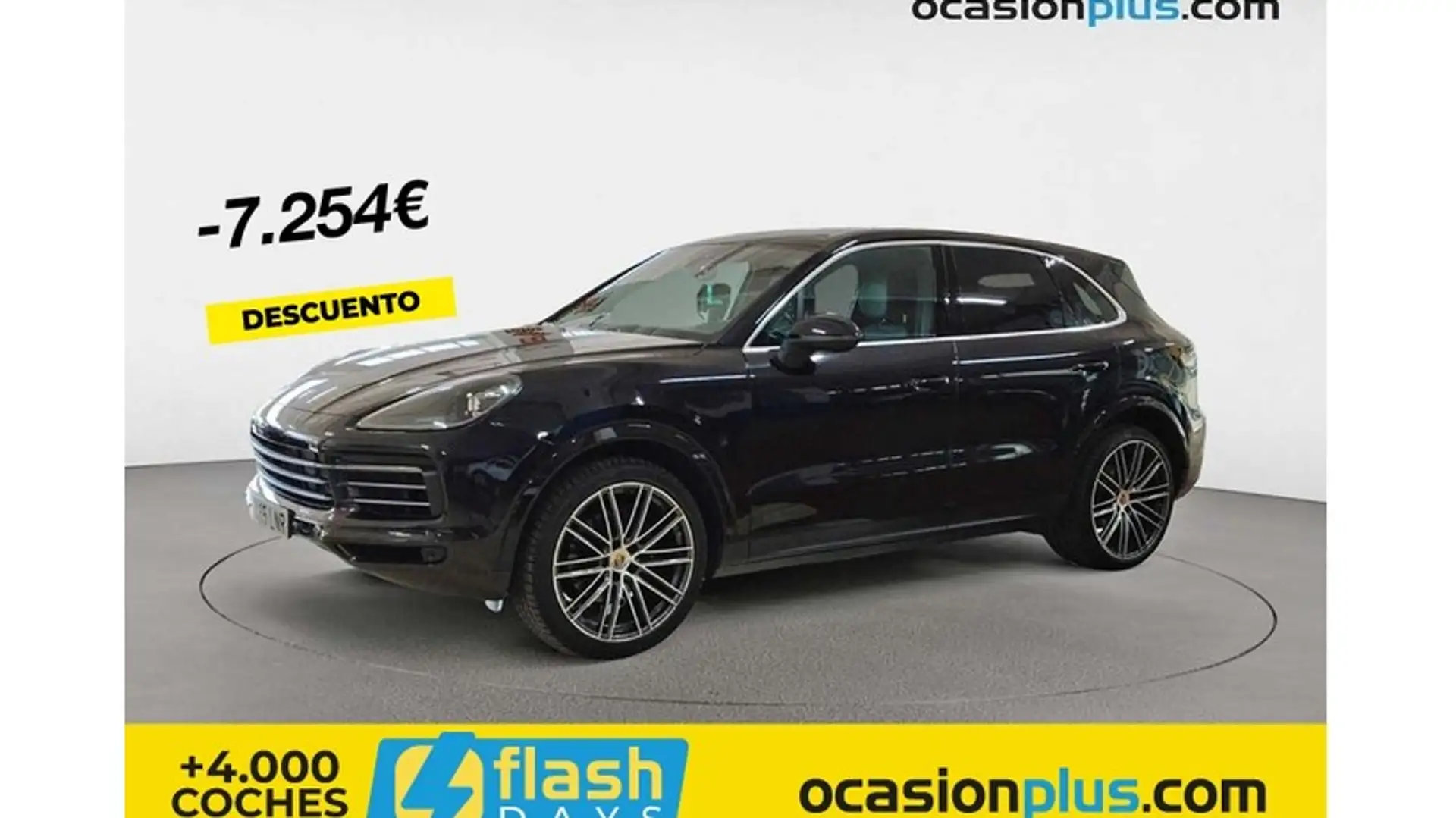 Porsche Cayenne Aut. Negro - 1