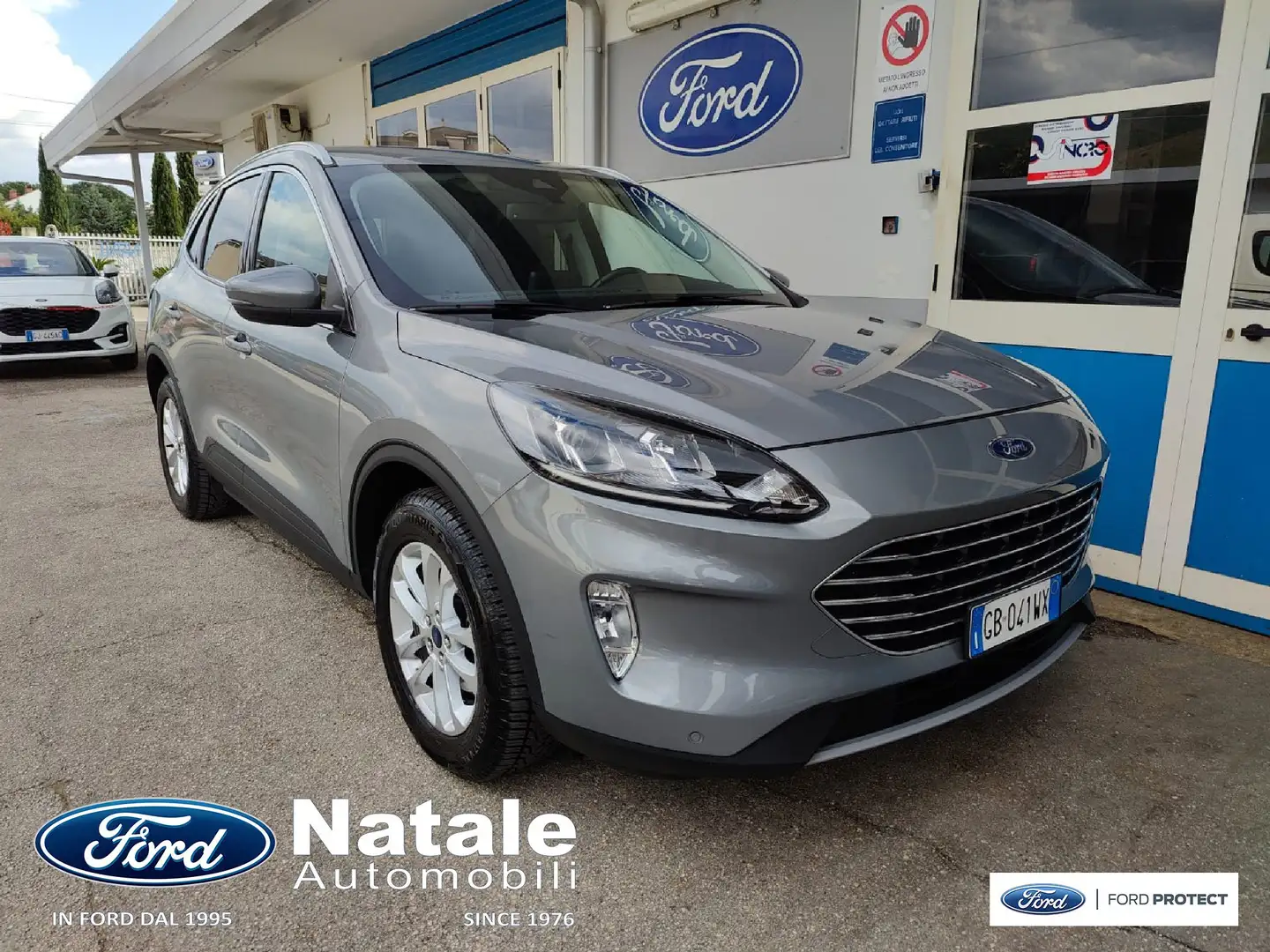 Ford Kuga Kuga 1.5 ecoblue Titanium 2wd 120cv auto Grigio - 1