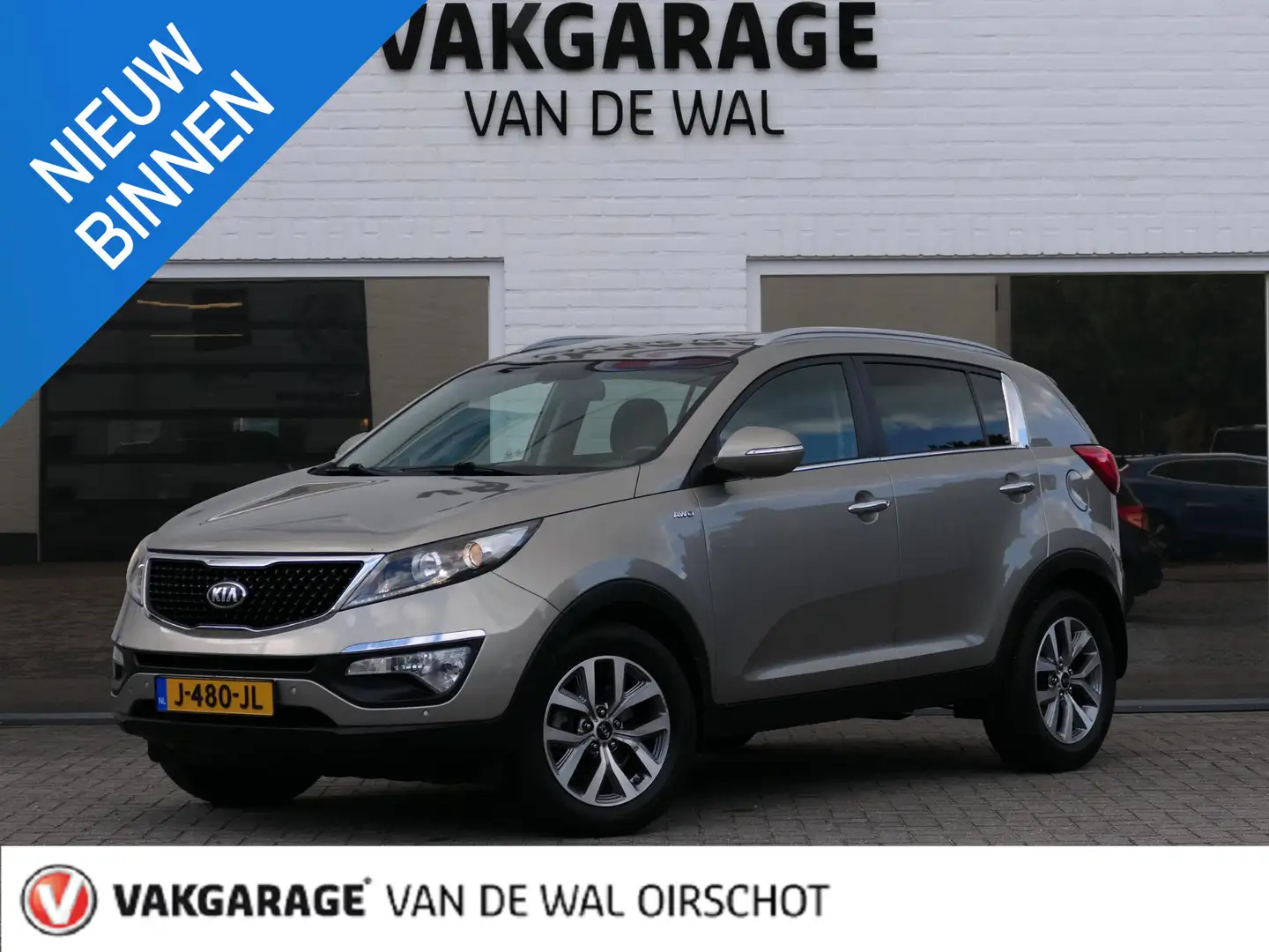 Kia Sportage 2.0 ExecutiveLine 4WD | Leder | Achteruitrijcamera Gris - 1
