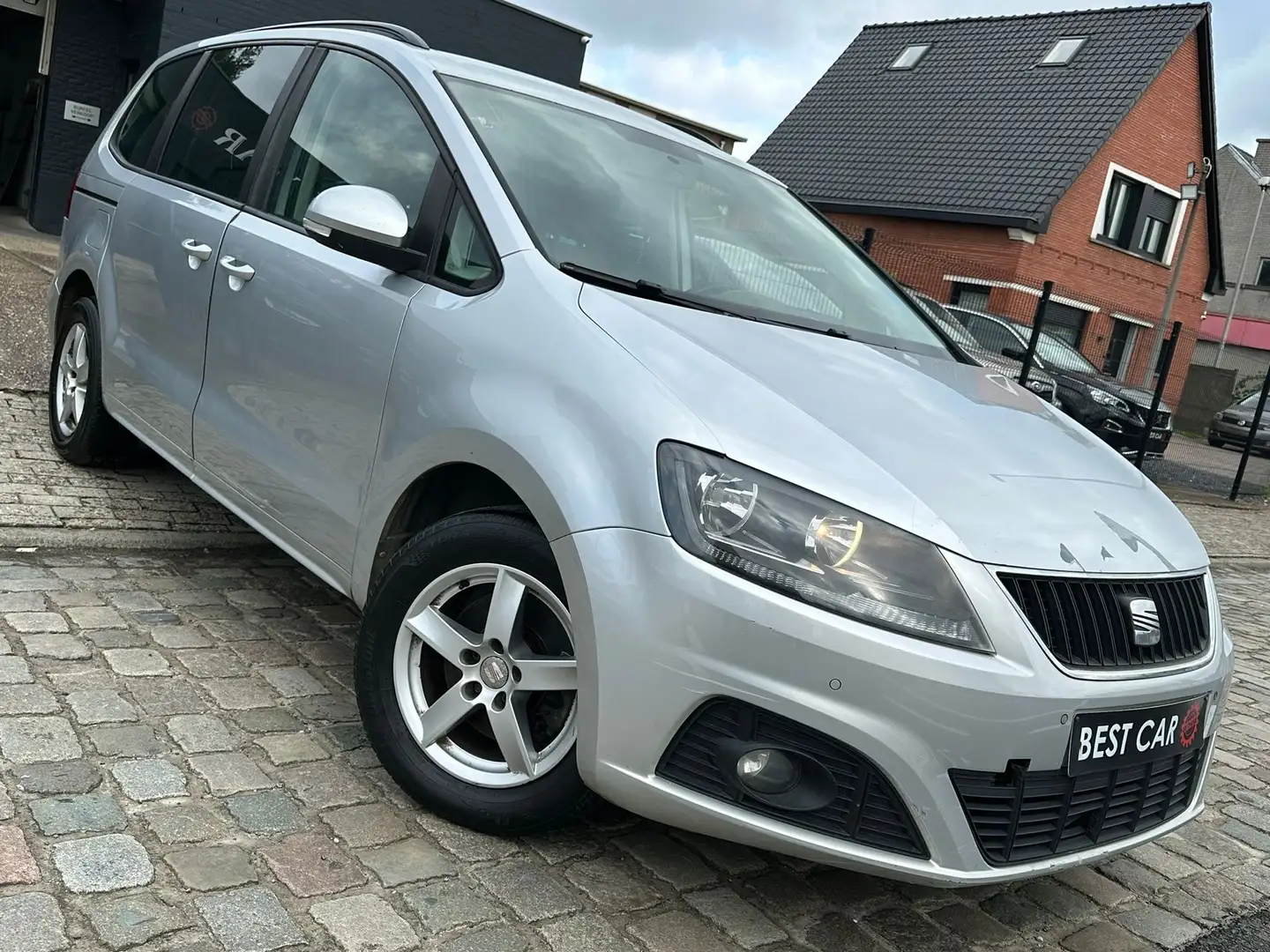 SEAT Alhambra 2.0 TDI Zilver - 2