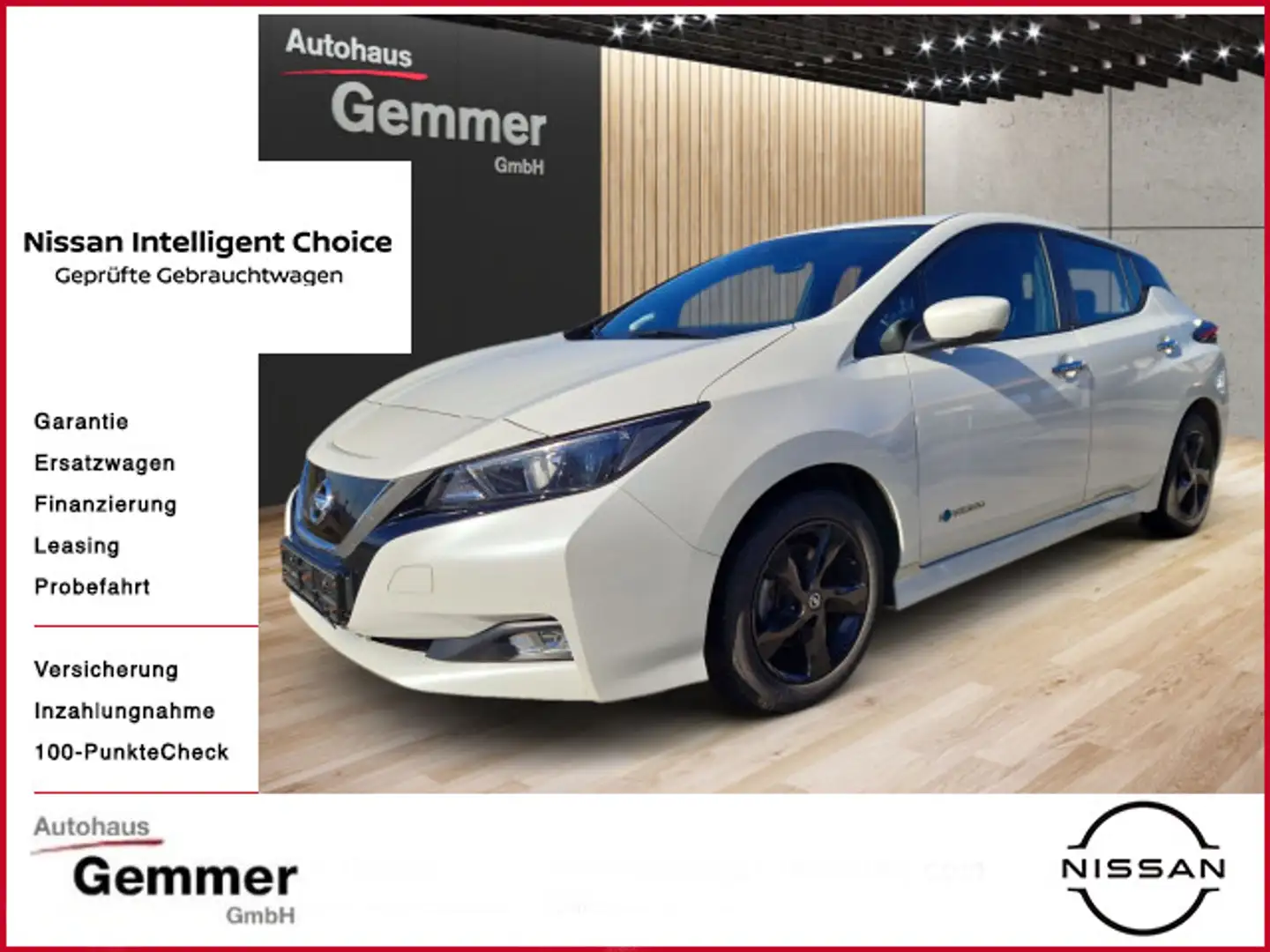 Nissan Leaf LEAF (ZE1) MY19 MwSt. ausweisbar Acenta Alb - 1