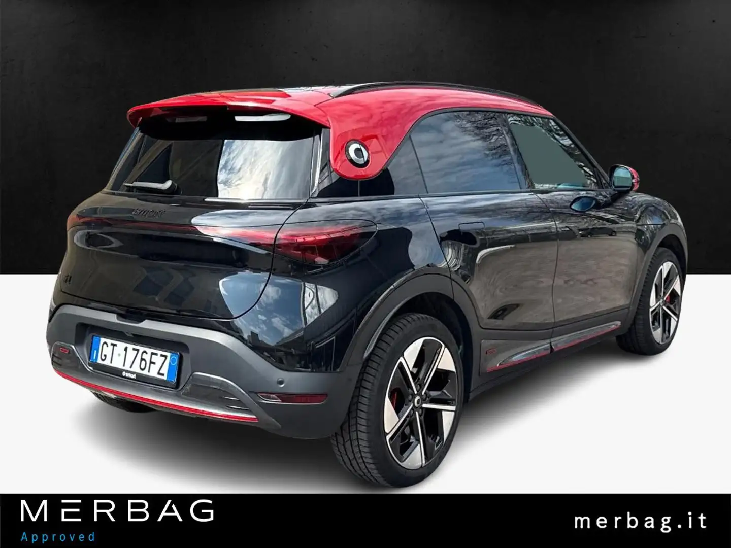 smart #1 BRABUS Schwarz - 2
