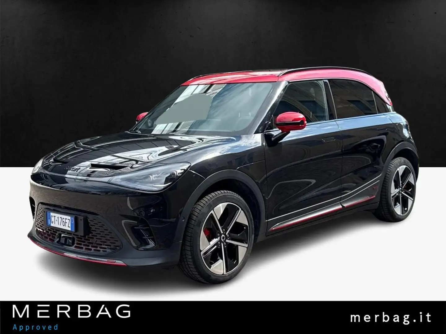 smart #1 BRABUS Schwarz - 1