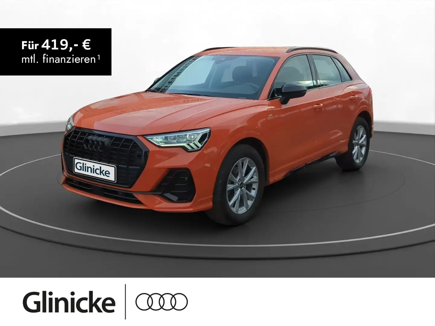 Audi Q3 35 TDI S-line ACC LED AHK Orange - 1