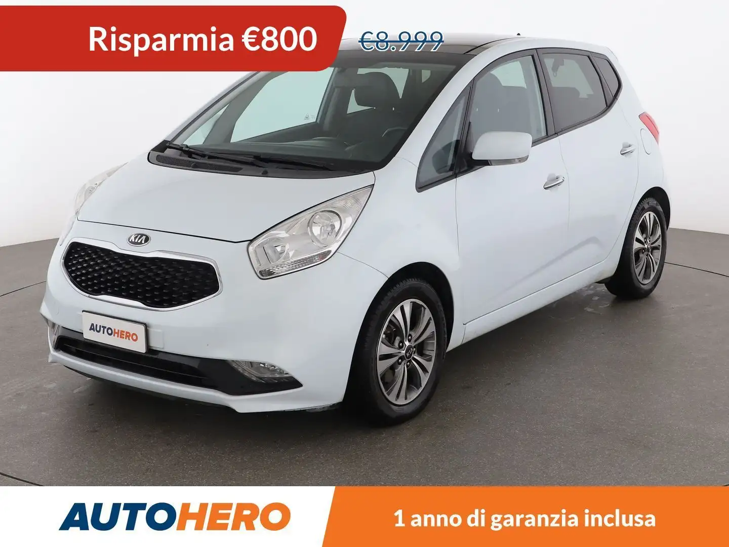 Kia Venga 1.4 CRDi High Tech 90 CV Bianco - 1