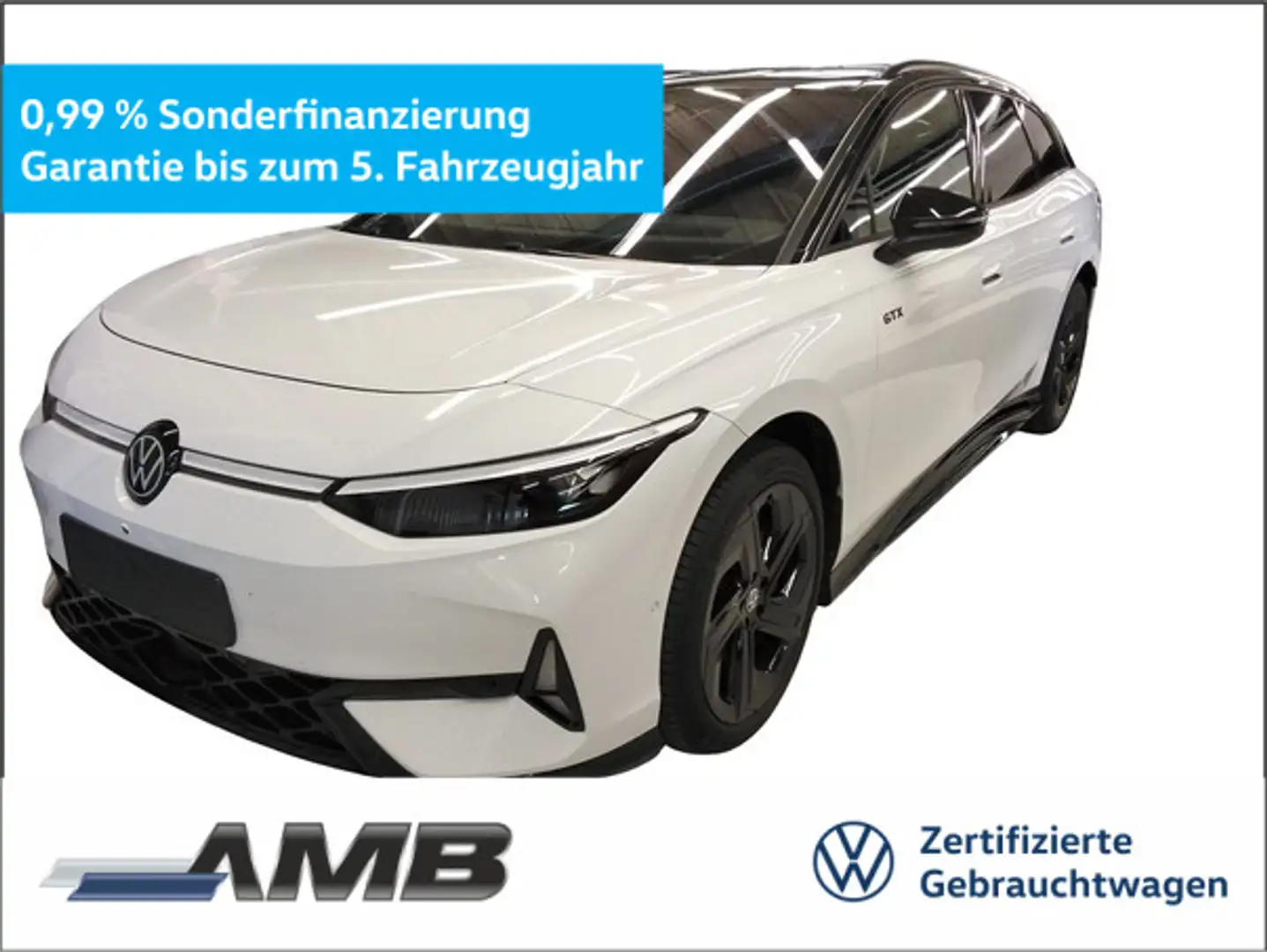 Volkswagen ID.7 Tourer GTX 86kWh/AHK/Pano/Wärmepumpe/01.30G Blanc - 1