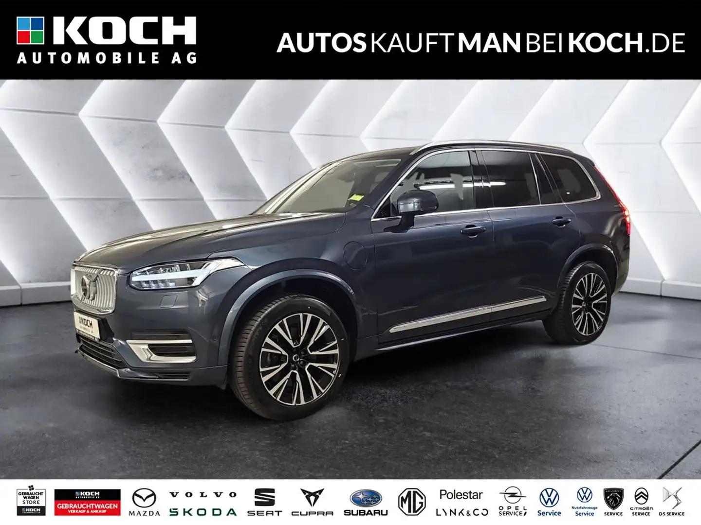 Volvo XC90 T8 AWD Plus Plug-In BLIS PANO HUD 360 H/K Blau - 1