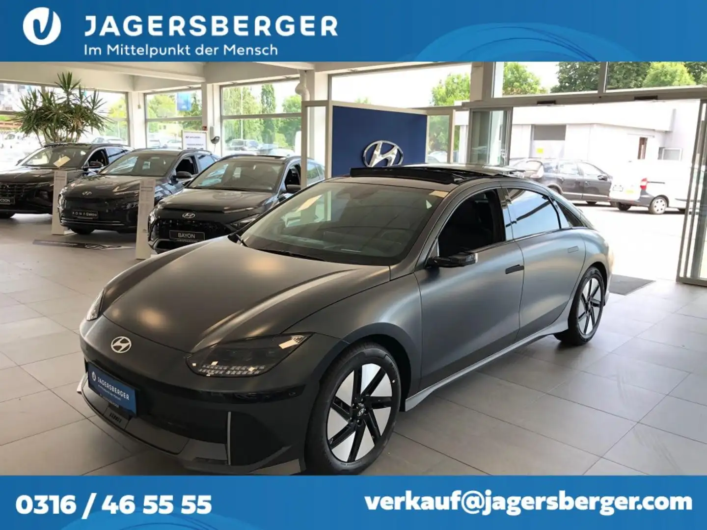 Hyundai IONIQ 6 Elektro 77,4kWh Top Line Long Range Aut. Gris - 1