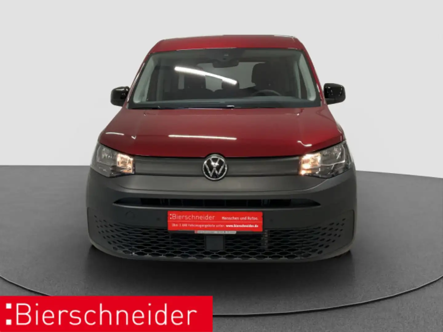 Volkswagen Caddy Kombi 2.0 TDI AHK NAVI SHZ CAM ALU Rot - 2