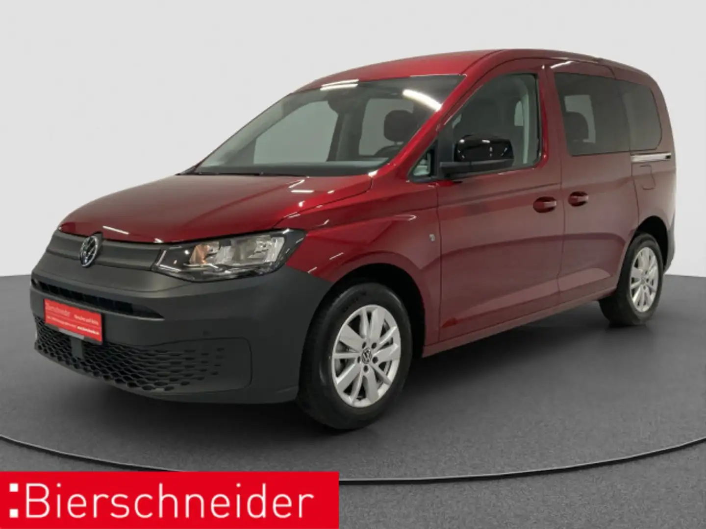 Volkswagen Caddy Kombi 2.0 TDI AHK NAVI SHZ CAM ALU Rot - 1
