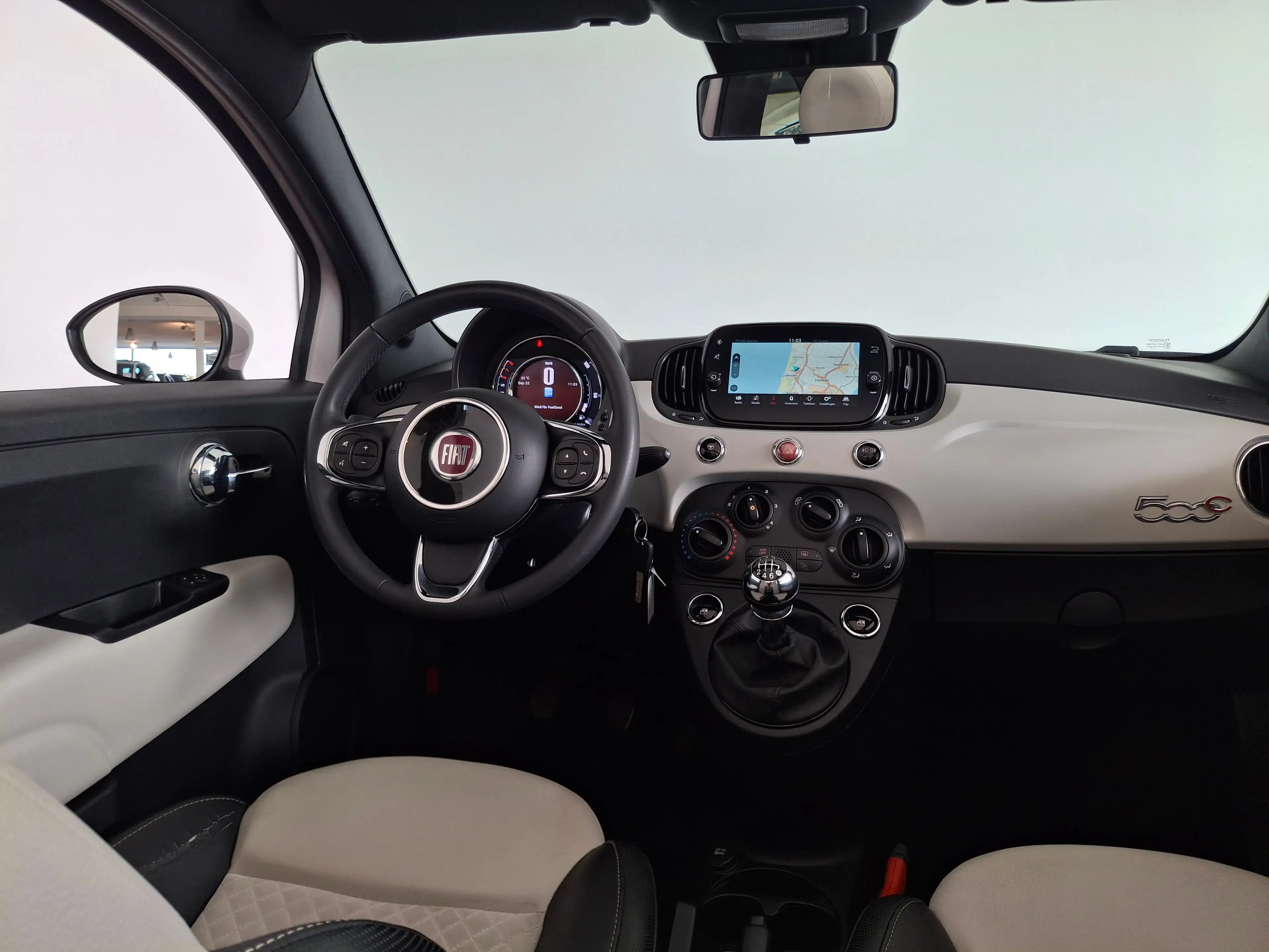 Fiat 500C 1.0 Hybrid Star NAVI PDC LMV — photo 13