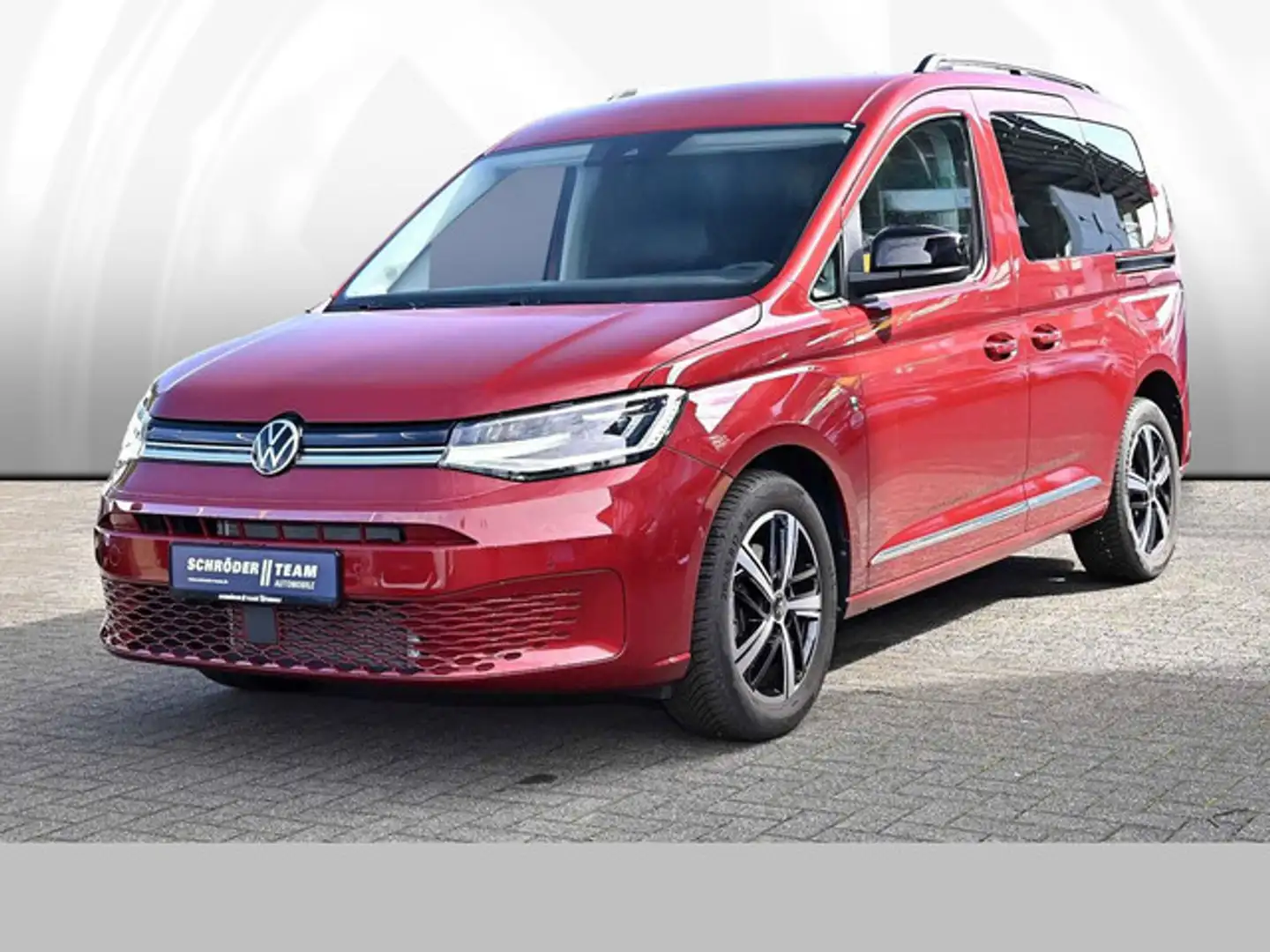 Volkswagen Caddy Style 1.5 TSI AHK ACC 5J. Gar. Rouge - 1