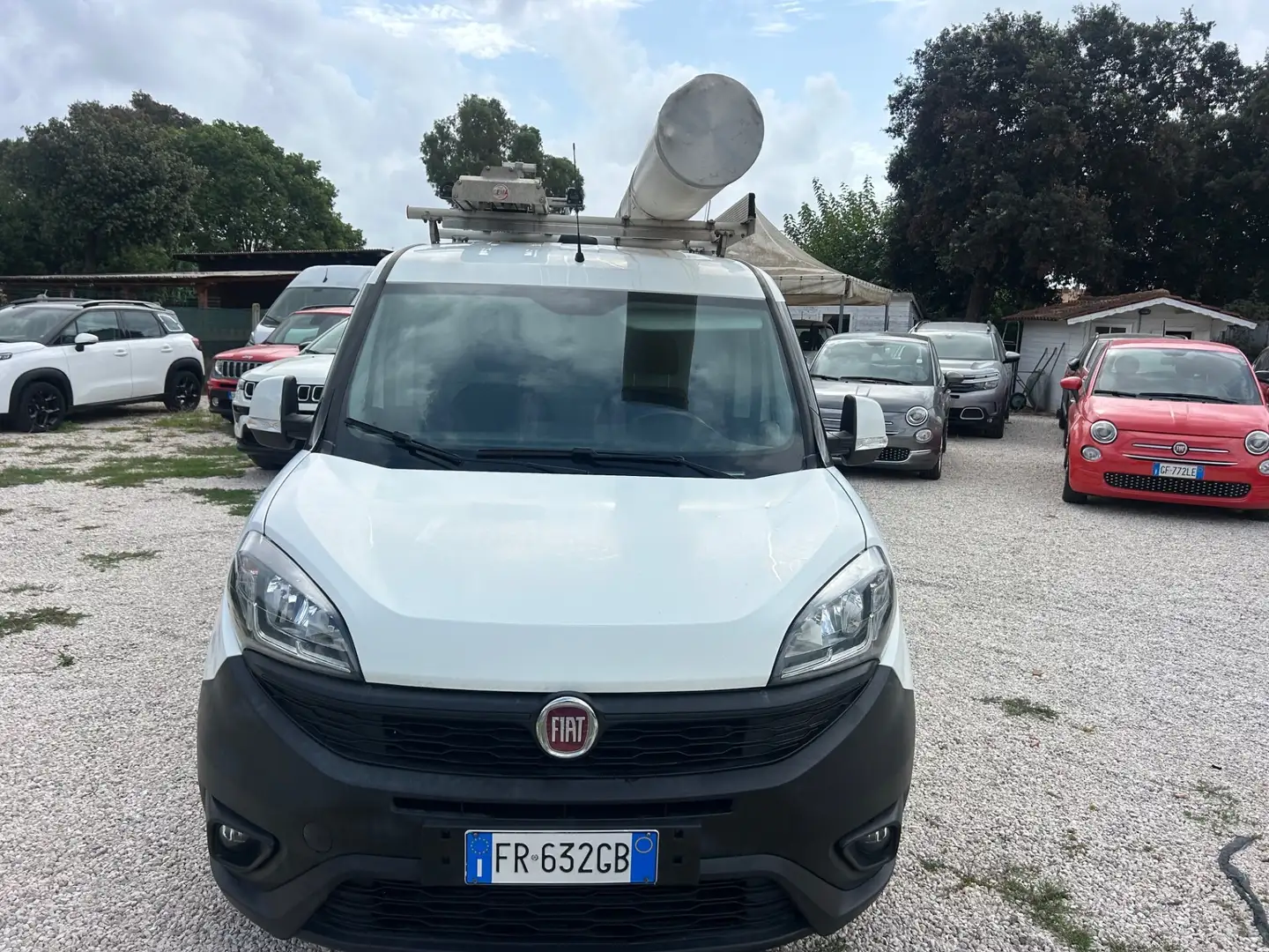 Fiat Doblo Doblò 1.4 T-Jet Natural Power PC-TN Cargo Lamiera Blanc - 1
