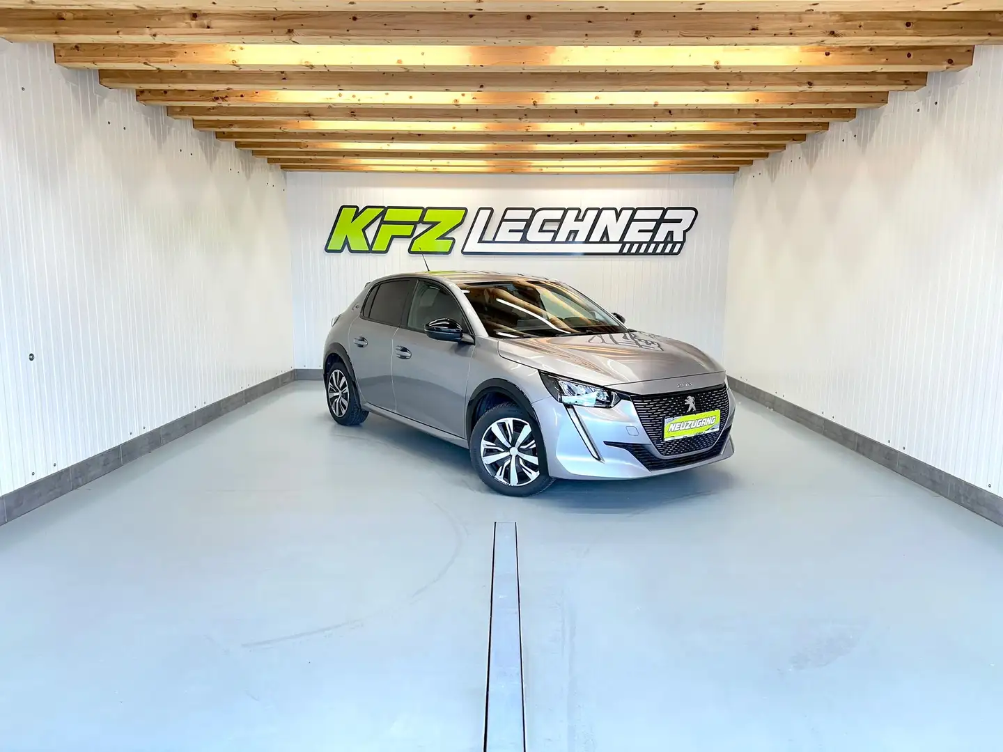 Peugeot e-208 208e Active Pack "NAVI*TEMP*ST-HEIZ" Grau - 1