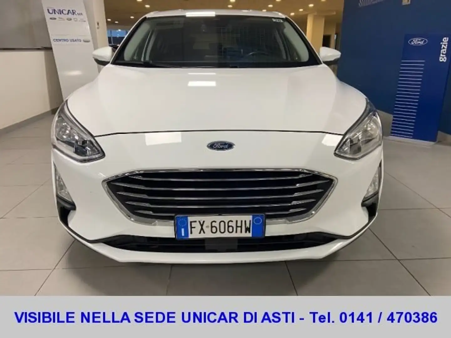 Ford Focus 1.0 Ecoboost Titanium 125 CV Bianco - 2
