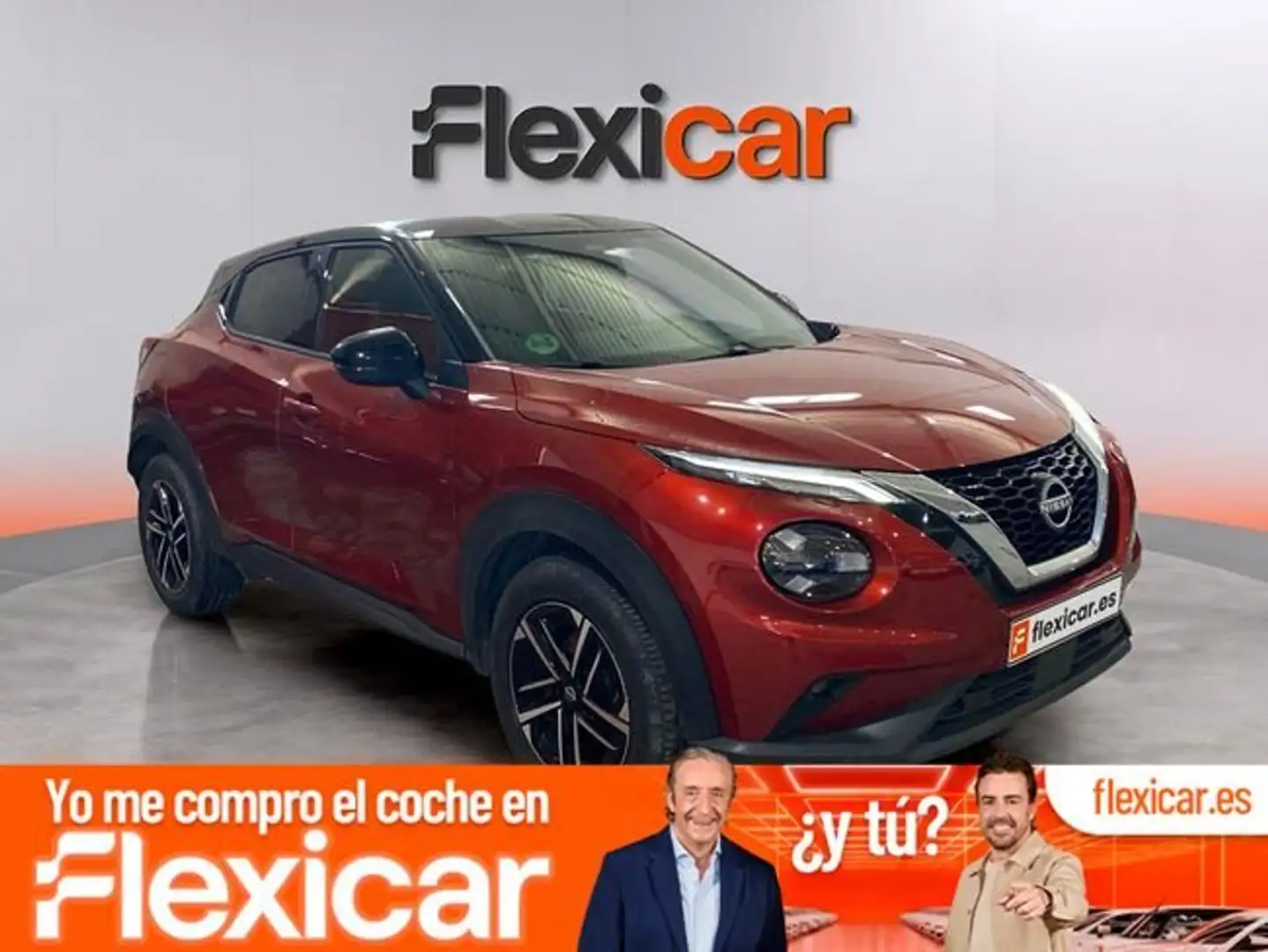 Nissan Juke 1.0 DIG-T N-Connecta 4x2 DCT 7 84kW Rojo - 1