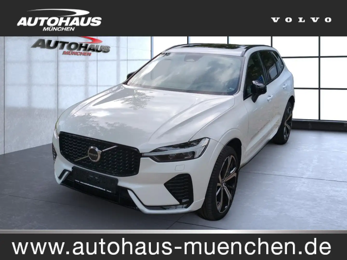 Volvo XC60 XC 60 Plus Dark AWD Bluetooth Navi LED Klima Weiß - 1