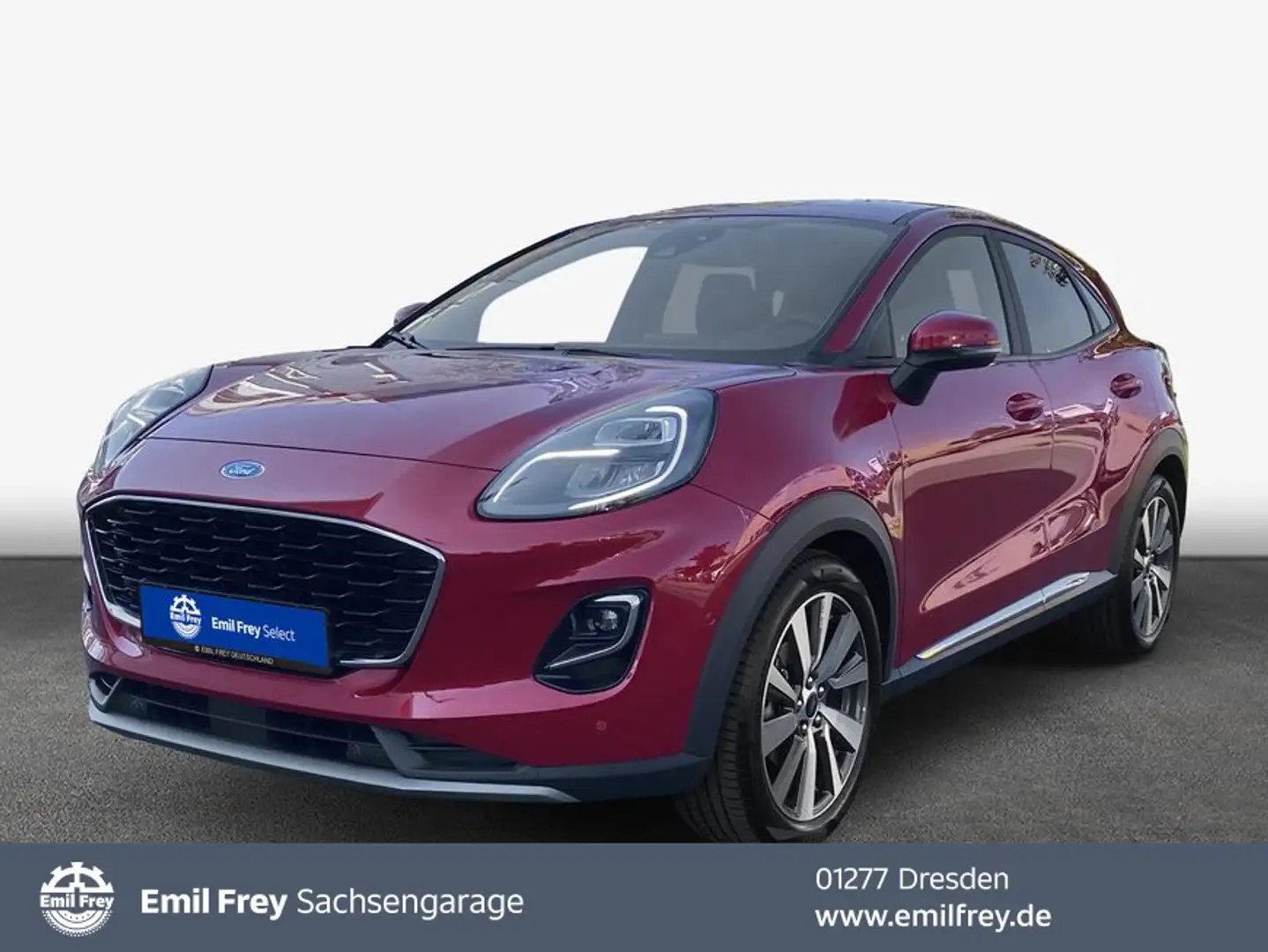 Ford Puma 1.0 EB Hybrid Aut. TITANIUM X RFC PDC Wi-Pa Rot - 1
