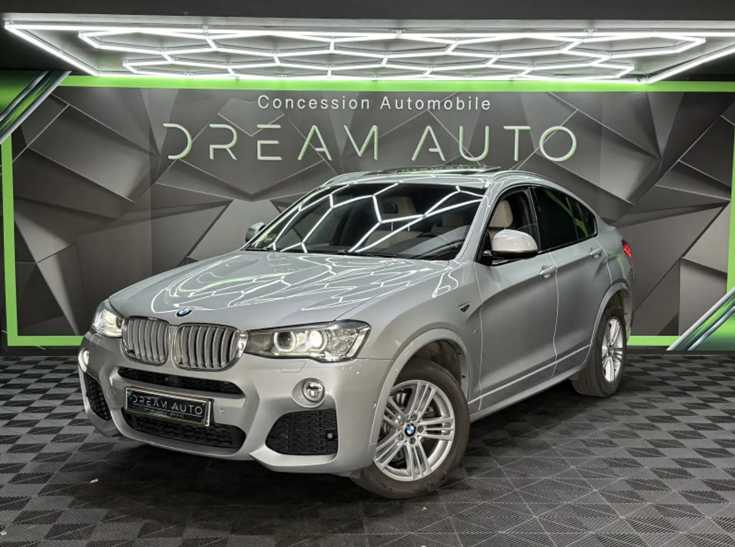 BMW X4 (F26) XDRIVE30DA 258CH M SPORT Gris - 1