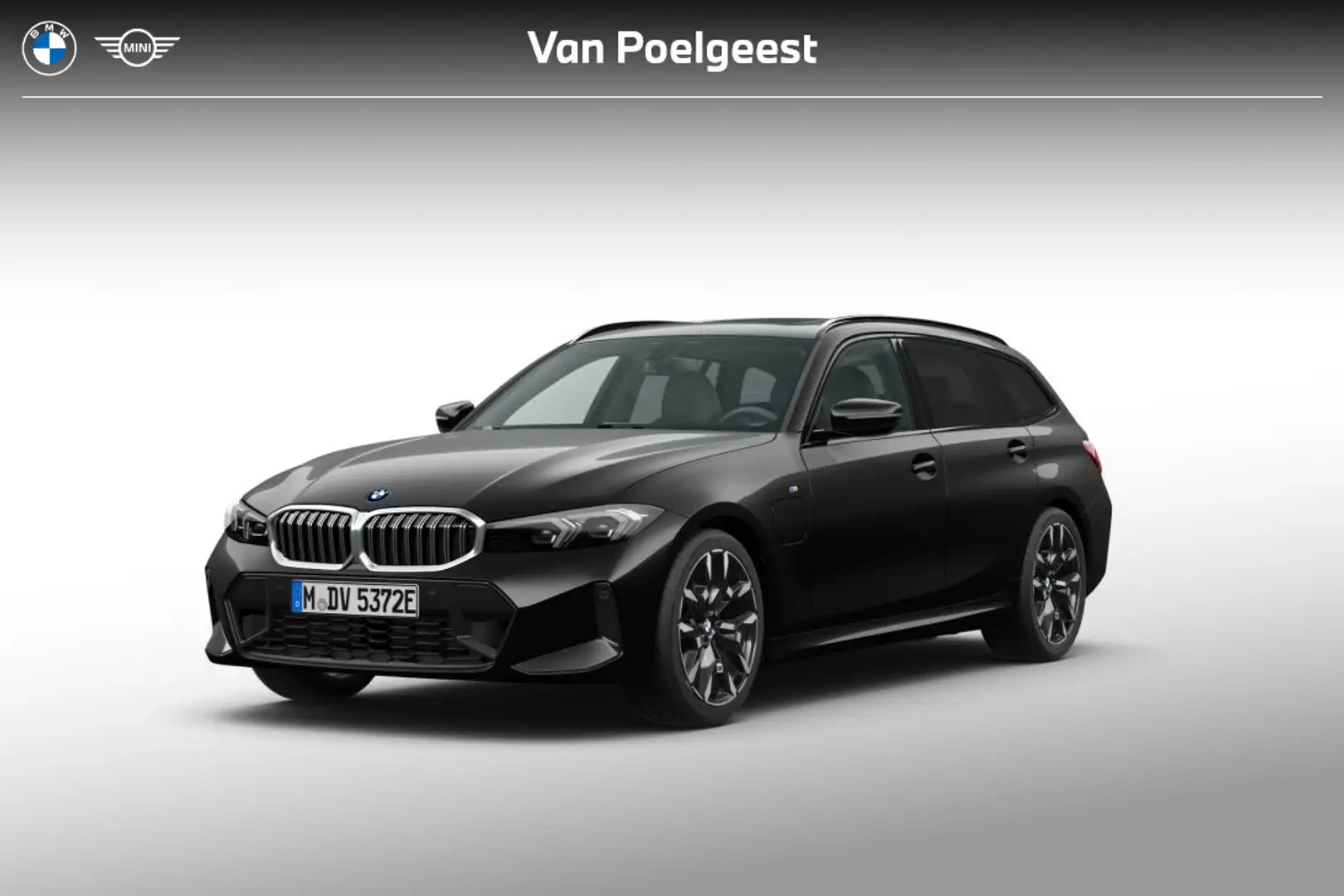 BMW 330 3 Serie Touring 330e M Sport Edition | M Sportpakk Noir - 1