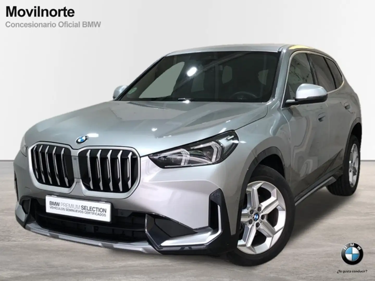 BMW X1 sDrive 18dA Plateado - 1