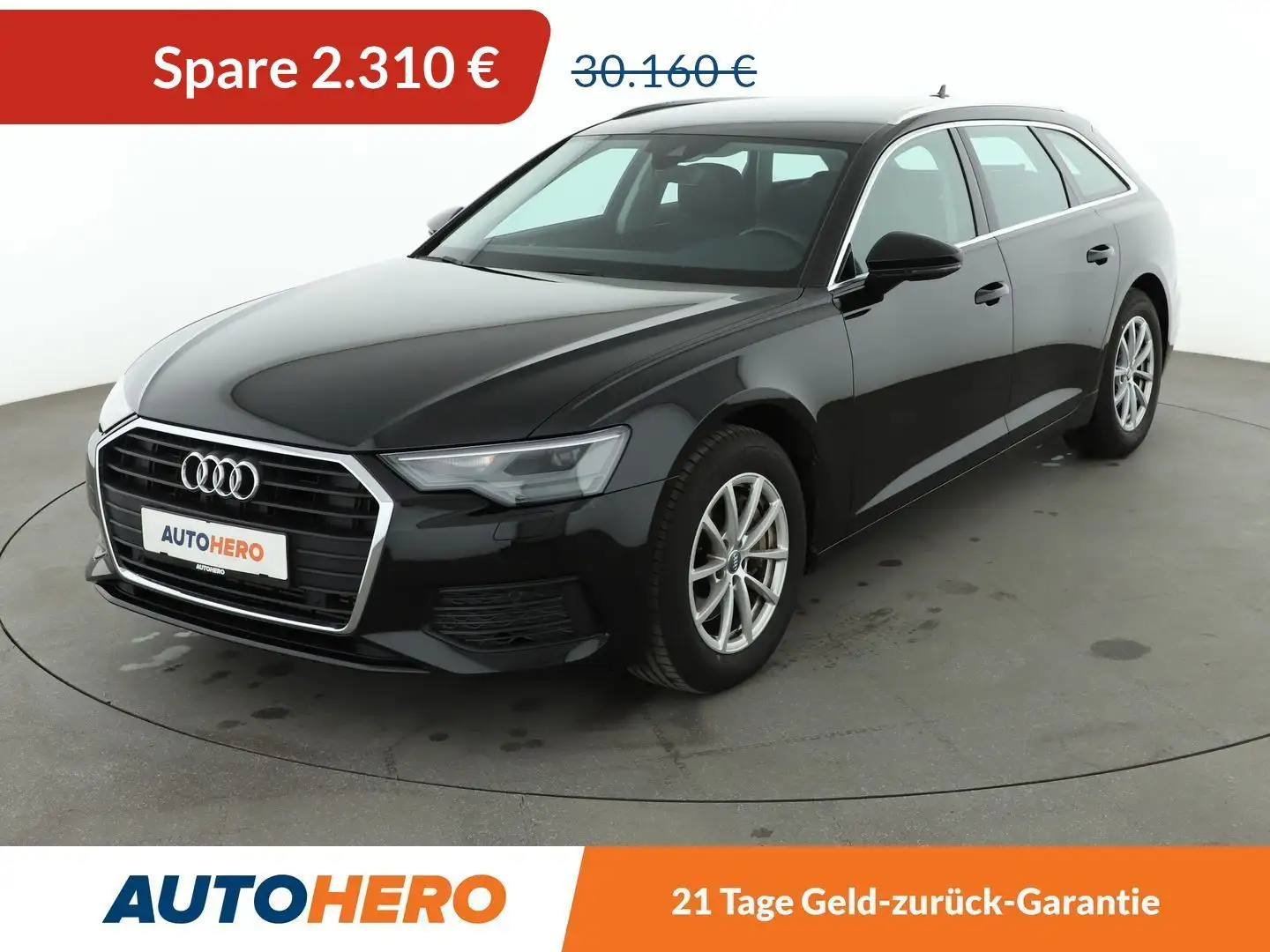 Audi A6 45 TFSI Aut.*NAVI*CAM*AHK*SPUR*SHZ*PDC* Schwarz - 1